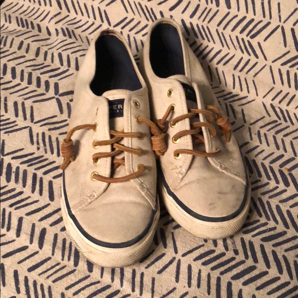 I wore these once on my birthday “sperrys”